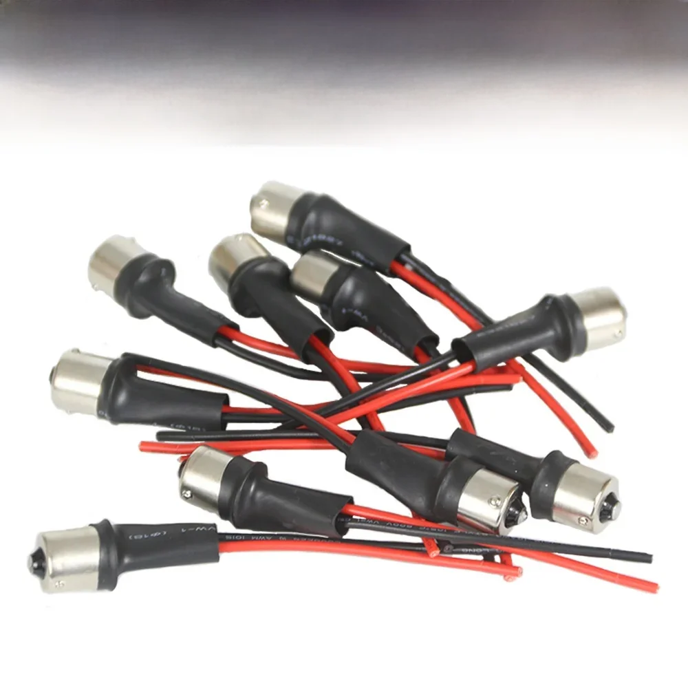 Douille de lampe automatique pour voiture 1156 Ba15s P21w, 2 pièces, clignotant Led, connecteur de Base mâle, étanche IP68 Dyoung