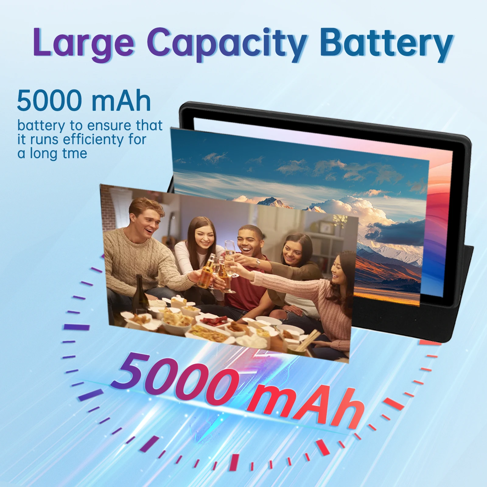 C108 10.1 인치 태블릿 옥타코어 프로세서, 10GB RAM, 128GB ROM, 안드로이드 14, 케이스 포함 헤드폰, 무선 키보드 마우스 스타일러스 펜