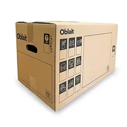 Kartonnen dozen 50x30x30 cm | pakjes ultrabestendige kartonnen dozen | Verhuizen, verzending, opslag, transport, zeer sterk | Gemaakt in Spanje met versterkt dubbel karton