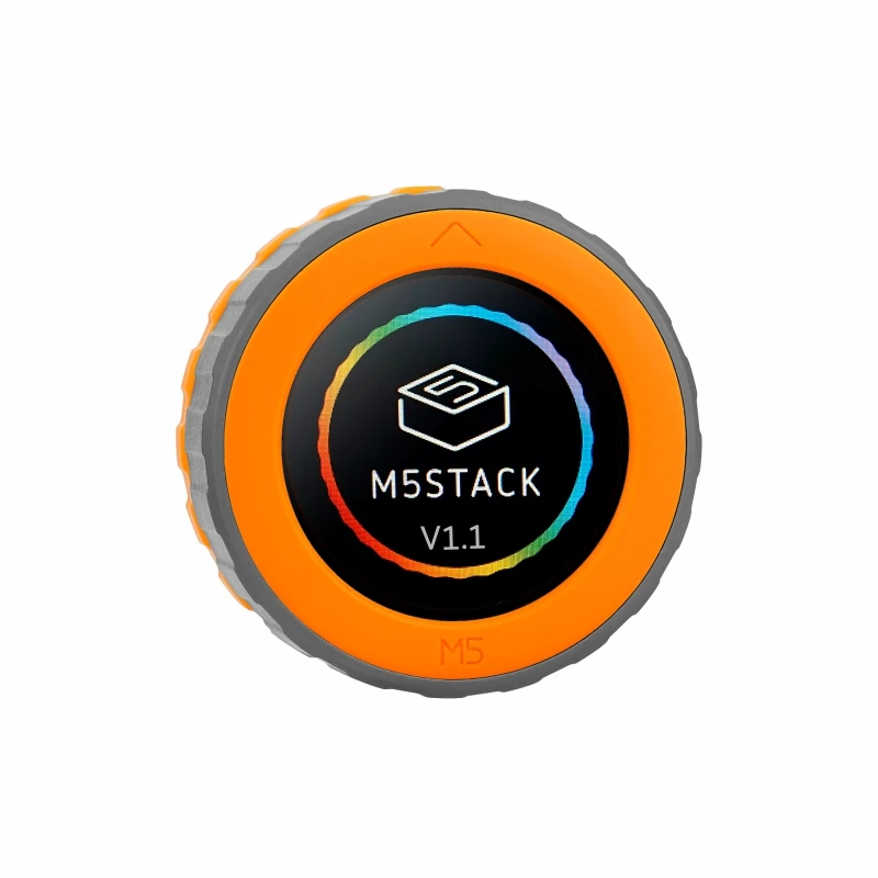 M5Stack Officail Dial v1.1-ESP32-S3 Bouton rotatif intelligent avec écran tactile rond de 1,28" 4
