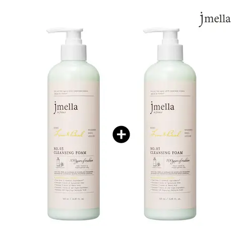 제이멜라 인 프랑스 페이보릿 클렌징 폼 500ml 1+1