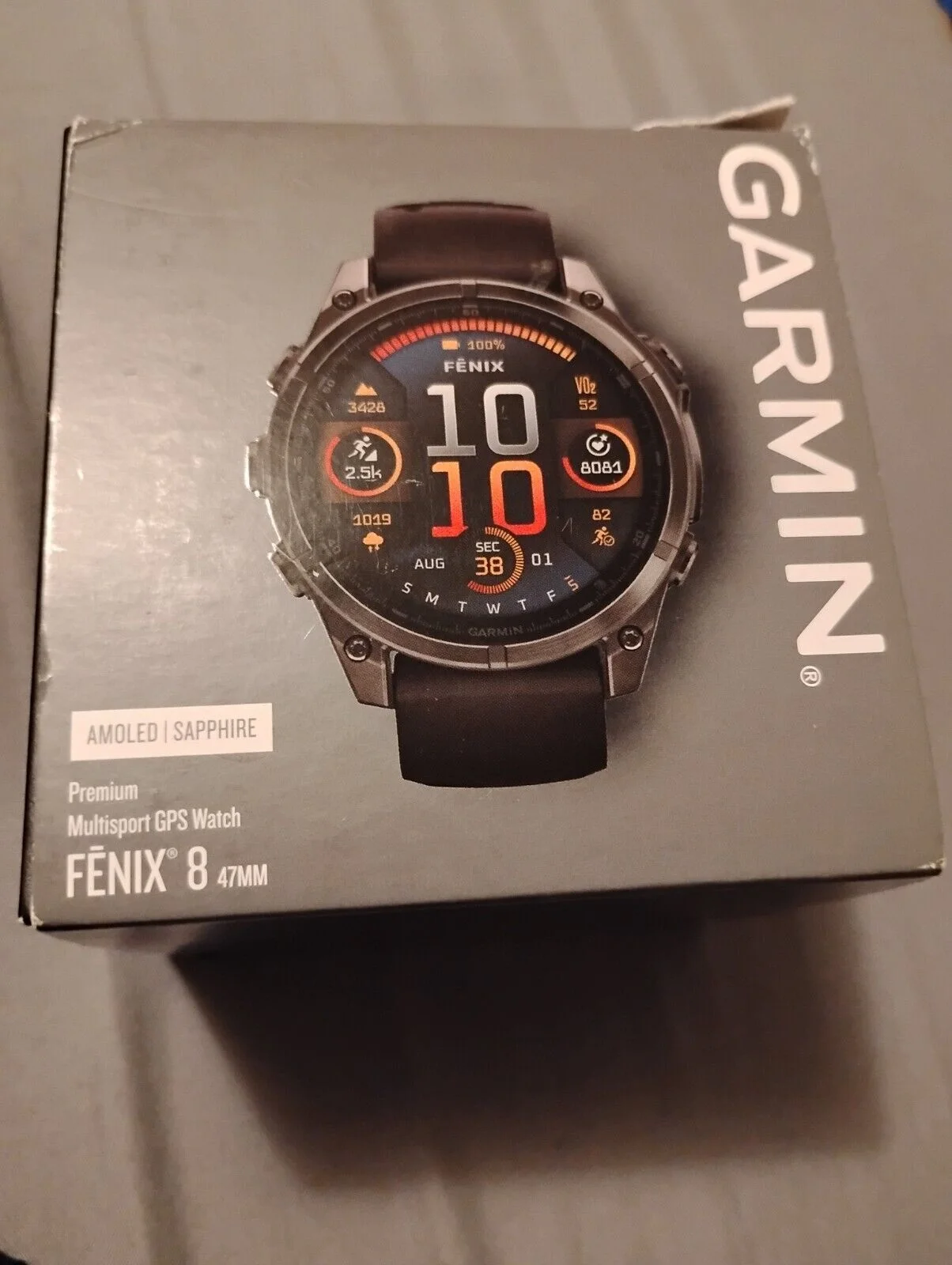 DD Brand New Garmin fenix 8 47mm นาฬิกาผู้ชาย