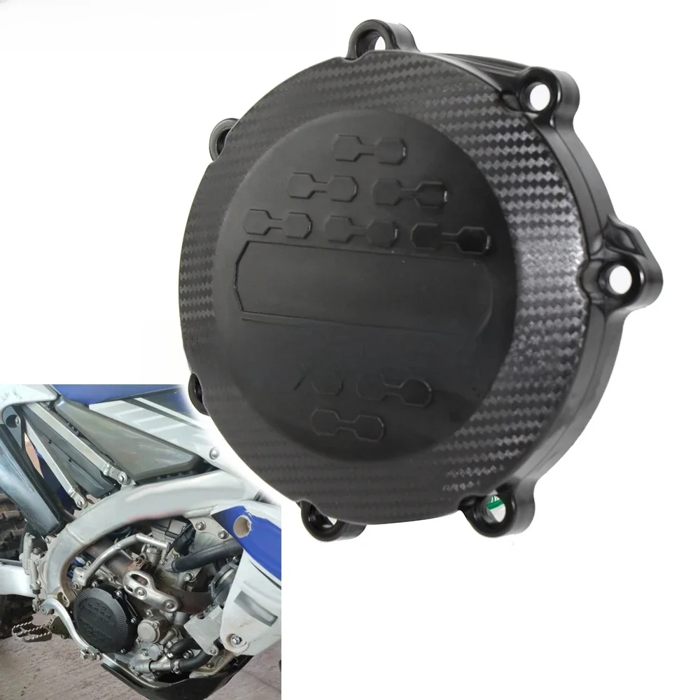 ABS Motocross Enduro osłona sprzęgła silnika osłona osłony Protector dla Yamaha YZ250F YZ250FX WRF250 WR YZF WRF 250 2015 2016 17 18 — zdjęcie 2
