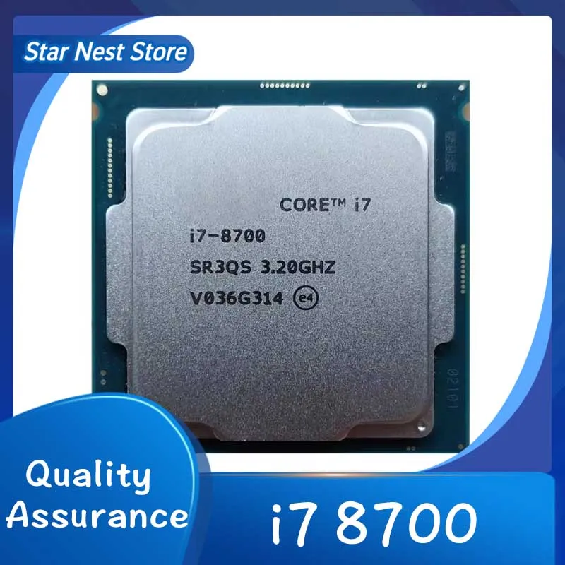 Core i7 8700 3.2GHz Six-Core LGA 1151 cpu processor