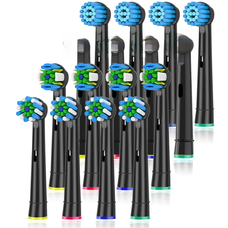 Vervangende opzetborstels compatibel met Braun Oral b 7000/Pro 1000/9600/ 5000/3000/8000/Genius en Smart elektrische tandenborstel - afbeelding 2