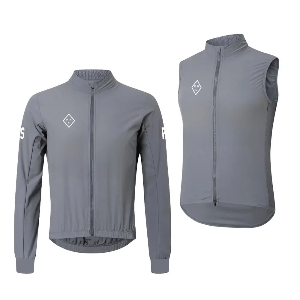 AliExpress PNS CYCLING Men Cycling Jacket Pro Team PNS Cycling Vest Lightweight Windproof Bicycle Jersey MTB Road Waterproof Breathable Quick Dry Shirt