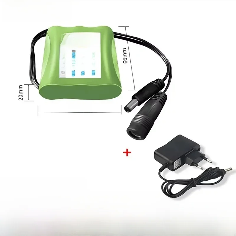 12 V 20000 mAh 18650 Lithium Oplaadbare Batterij 3S1P voor Luidspreker zaklamp CCTV Camera GPS Draagbare zoeklicht apparatuur - afbeelding 2