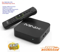 MINIX U8K-ULTRA 8K UHD Al Media Hub Powered by Android,Amlogic S928X-K Dolby Vision,8G+128GB,dual WIFI6, Widevine DRM,FOTAupdate