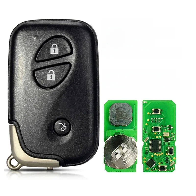 CN 052041 Aftermarket 3-przyciskowy inteligentny klucz do Lexus GS300 IS220 IS250 LS460 2006+ z 14AAC FCCID B53EA 433MHz 89904-30311 — 2