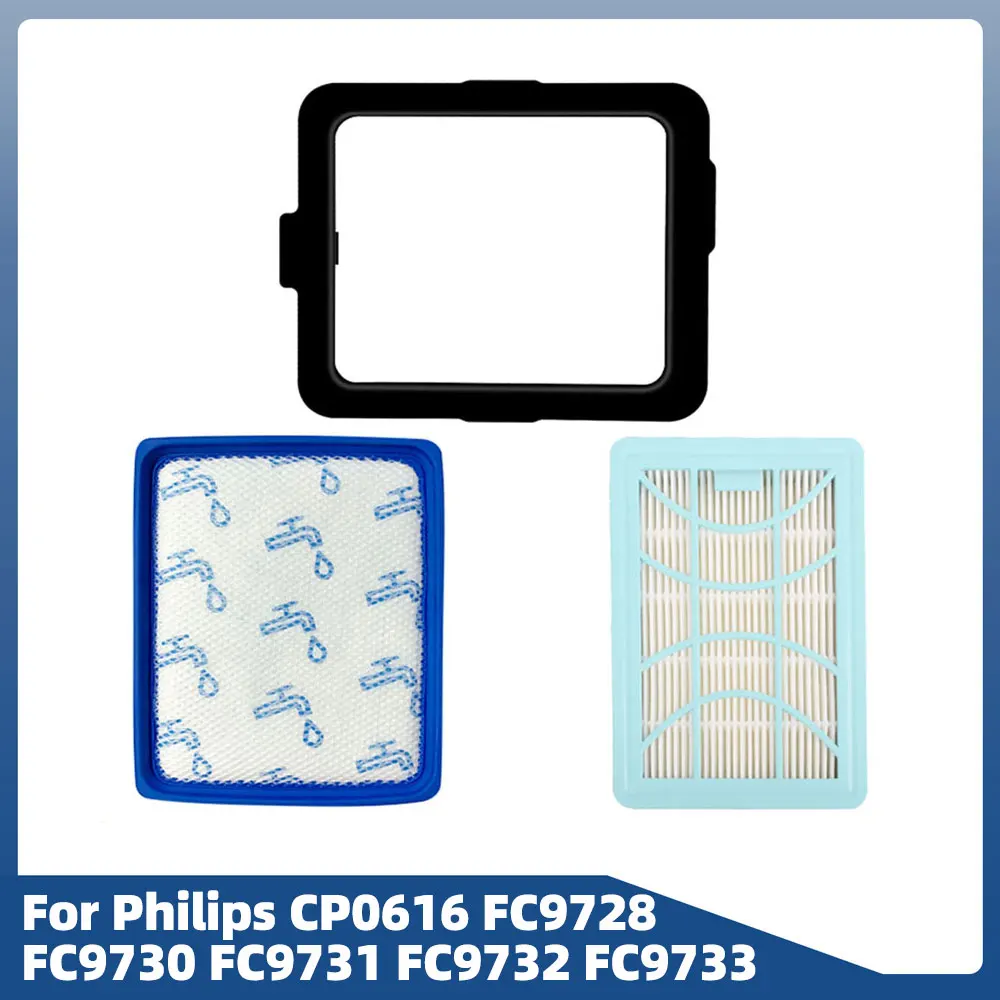 Reemplazo de marco de filtro HEPA para Philips CP0616 FC9728 FC9730 FC9731 FC9732 FC9733 FC9734 FC9735, modelo doméstico de aspiradora