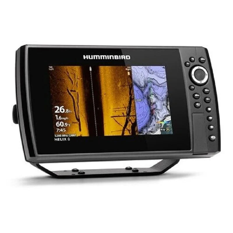 Brand New Humminbird HELIX 12 CHIRP MEGA SI Fishfinder/GPS Combo G3N w/Transducer