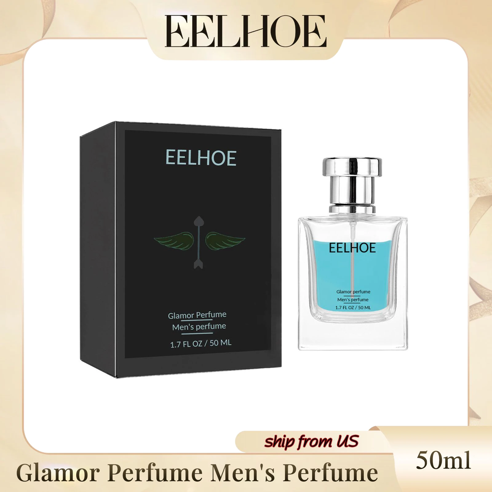 Pheromone Perfume Glamor Perfume Men's Perfume Refreshing Mild Not Pungent Lasting Fragrance Unique Fragrance Niche Perfume