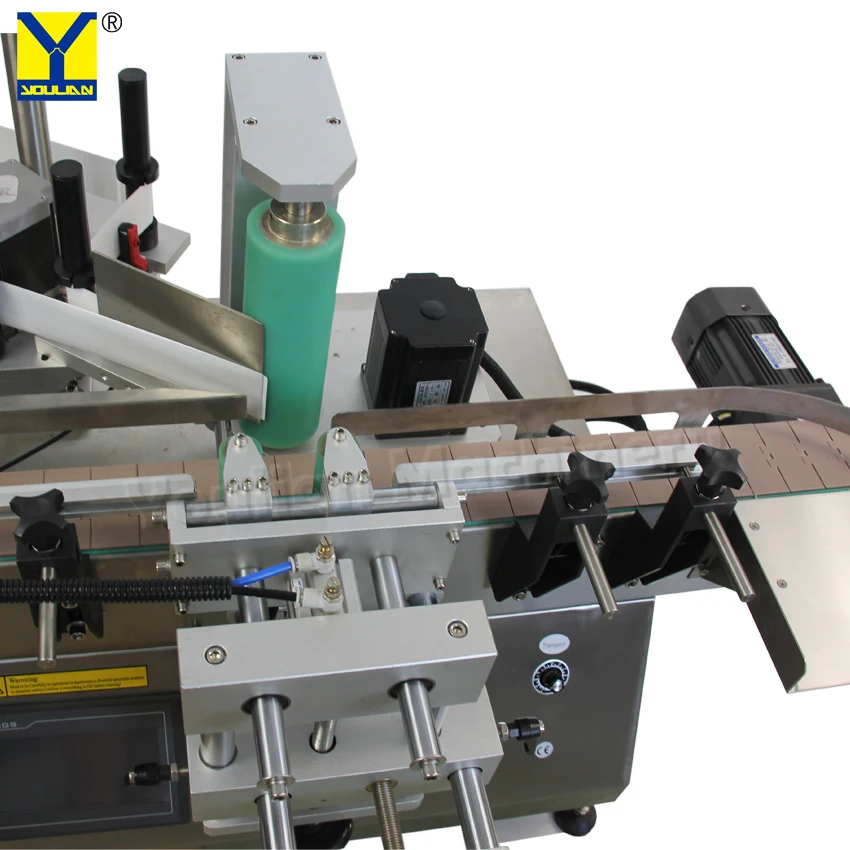 MT-180 Akurasi Tinggi Desktop Otomatis Botol Bulat Pemosisian Mesin Label Pencetakan Botol Air