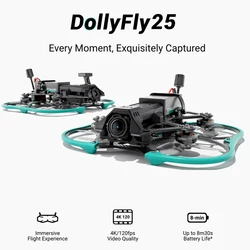 Sub250 DollyFly25 HD O3 2,5-calowy dron FPV CineWhoop 4S z jednostką powietrzną O3 4K Jakość Flying w ciągu 250 g Mały prezent RC