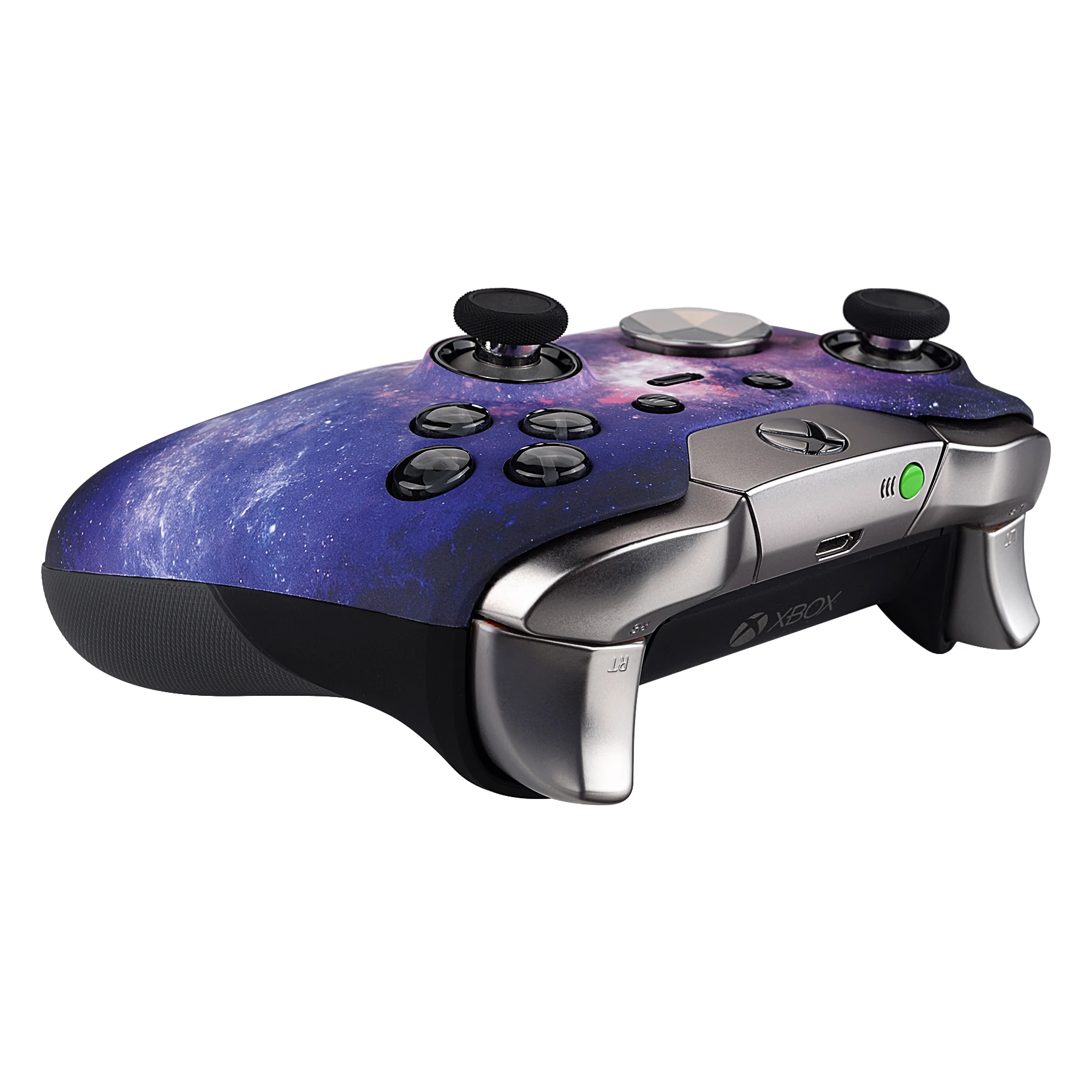 Передняя панель корпуса eXtremeRate для контроллера Xbox One Elite с акцентовыми кольцами — серия Pattern