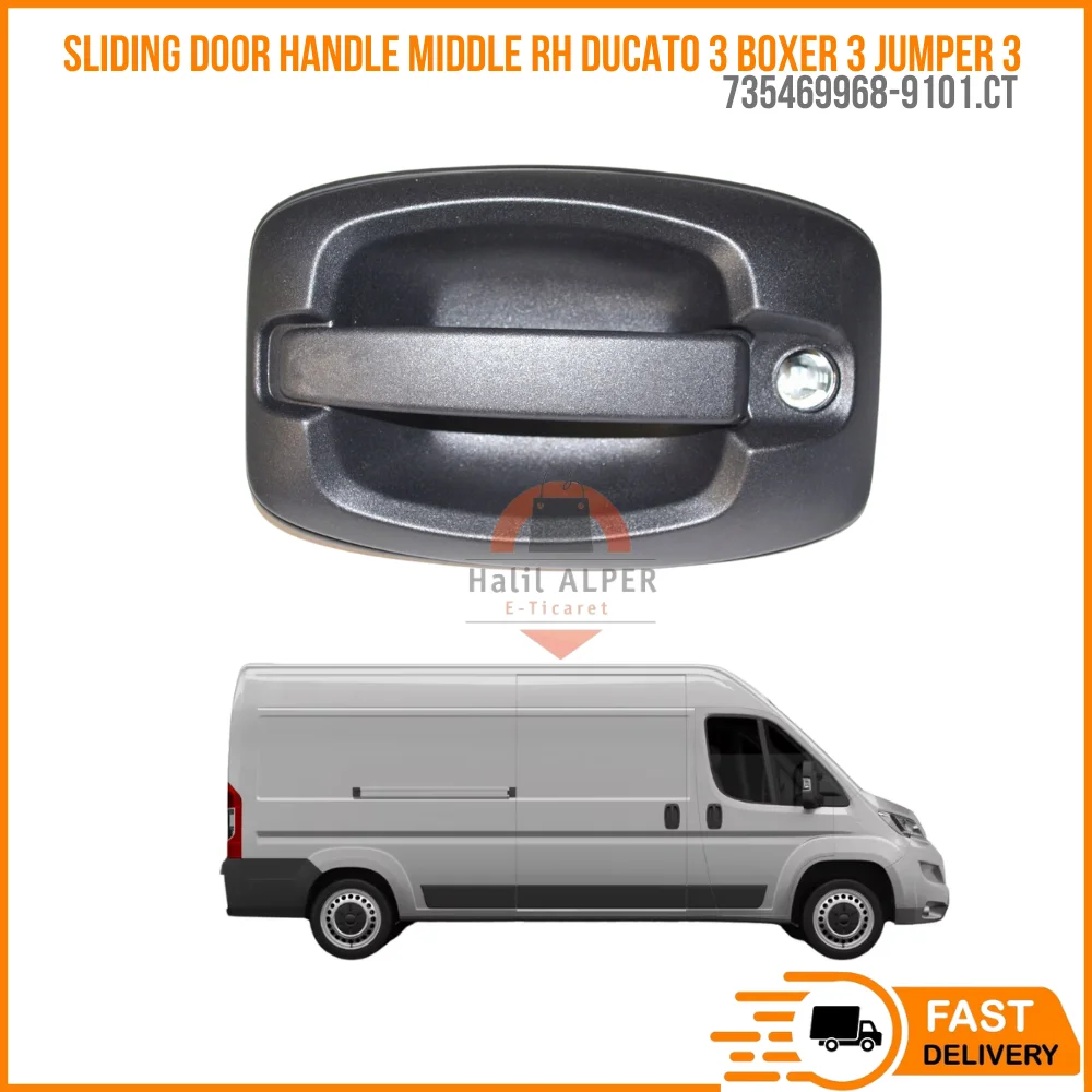 FOR SLIDING DOOR HANDLE MIDDLE RH DUCATO III-BOXER III-JUMPER III OEM 735469968-9101.CT SUPER QUALITY HIGH SATISFACTION REASONAB