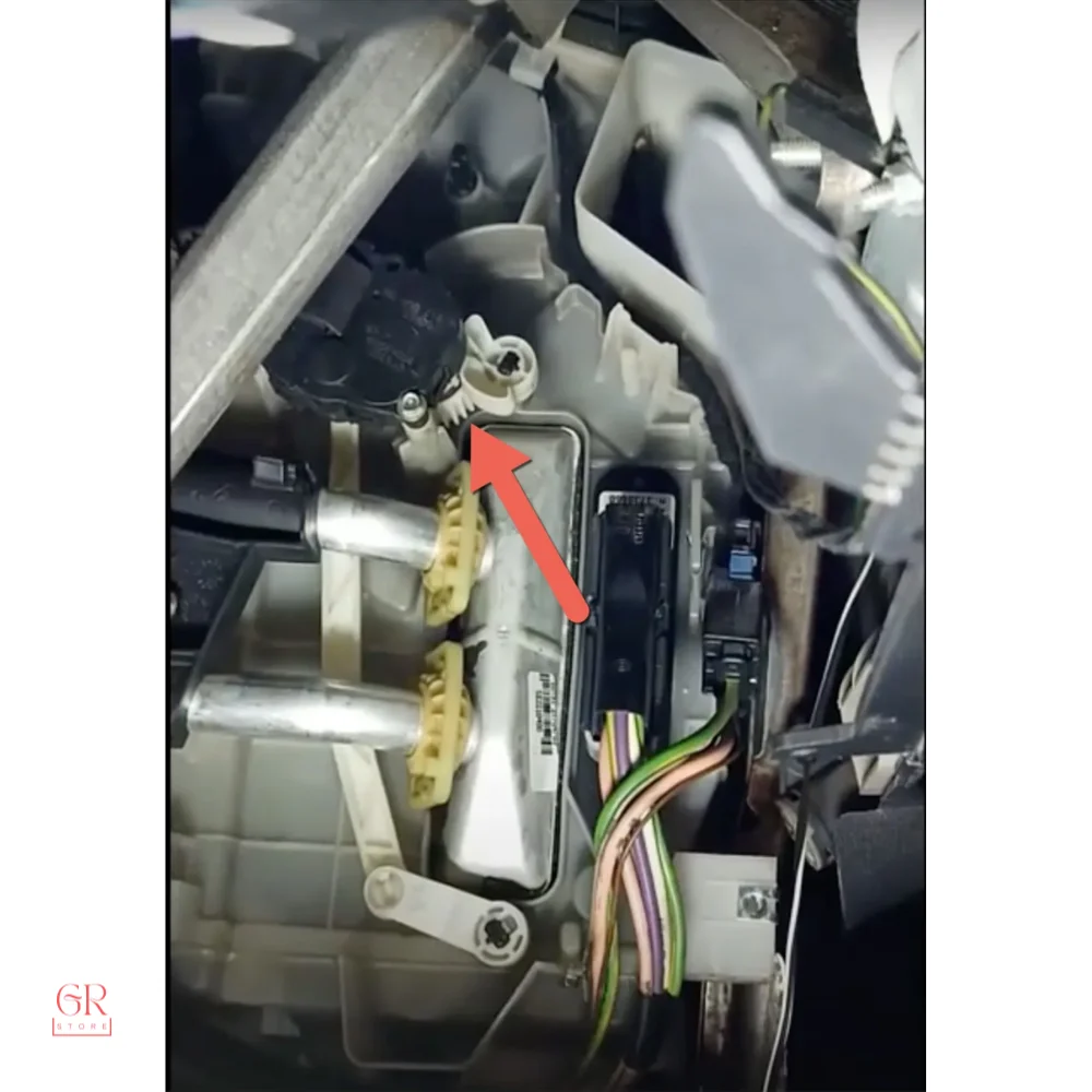 2 Pieces Air Conditioner Reduction Flap Actuator Motor Gear For Peugeot Partner Tepee Citroen Berlingo C4 Picasso OEM 6447XA