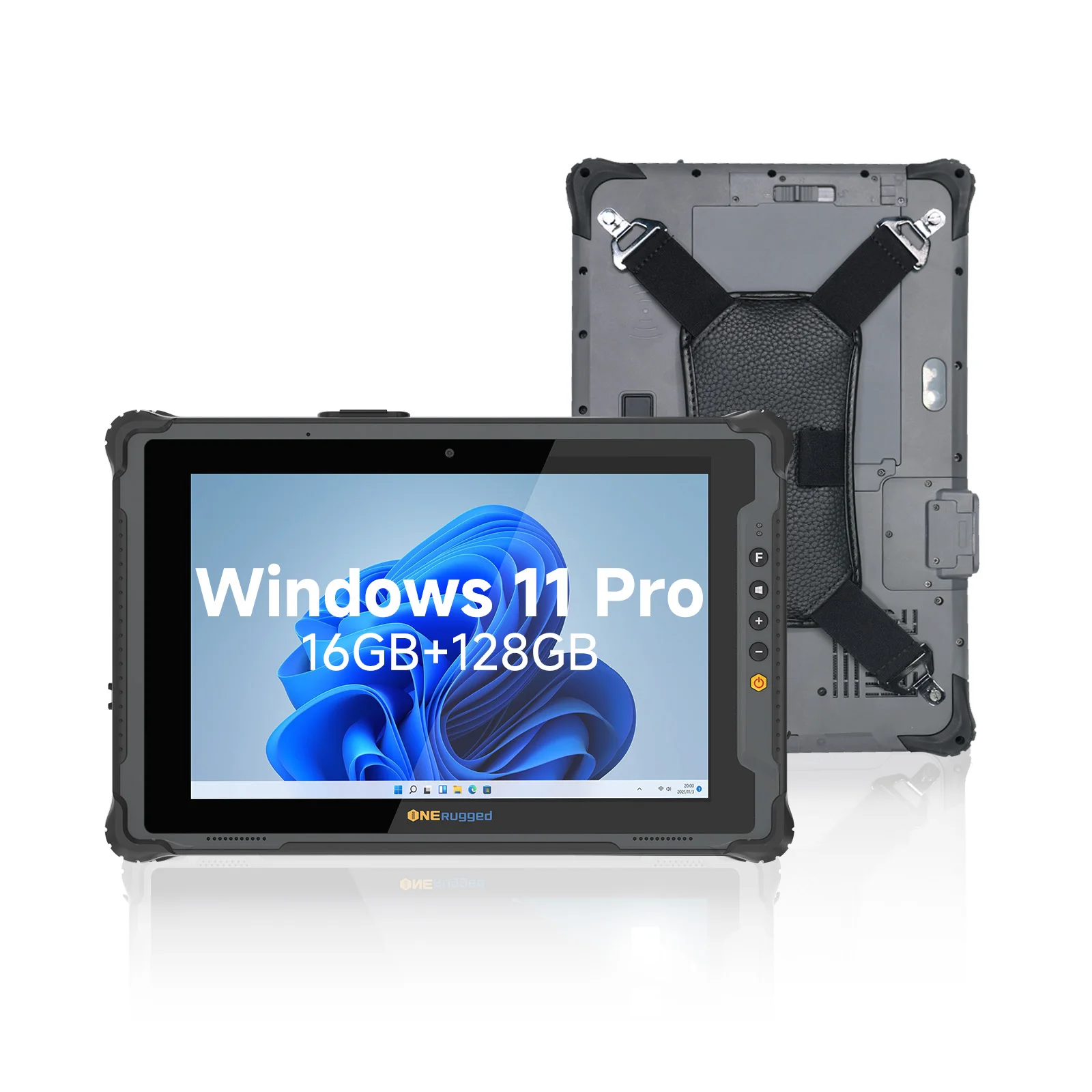 ONERugged Rugged Tablet M10A, 10-Inch Windows Tablet Industrial PC with Fingerprint Waterproof Shockproof GPS NFC SIM RS232