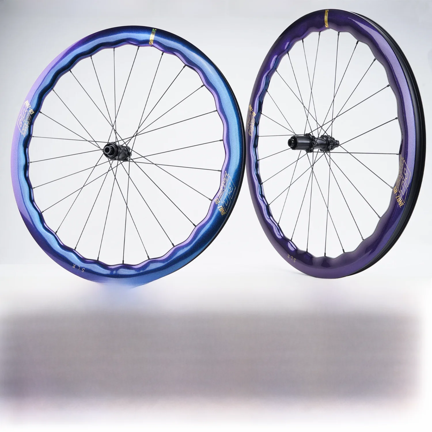 AliExpress UK go-zone 700c Wave Discoloration Carbon Wheels Disc Brake Gravel Ratchet Sapim / Pillar R330D Tubeless Ready