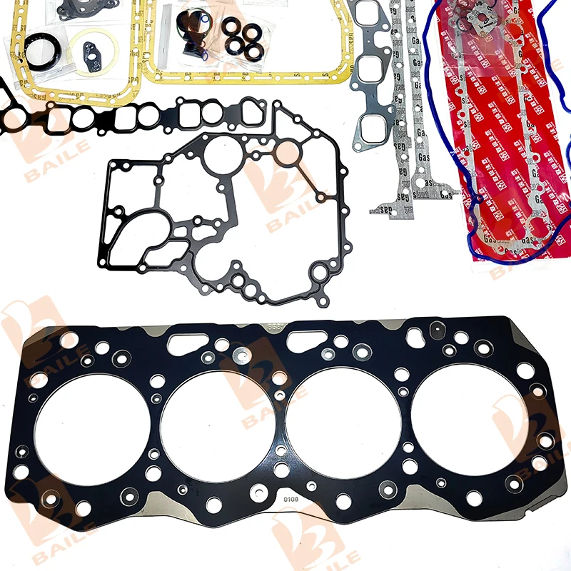 Full Gasket Set 4JJ1 For Isuzu Engine With Cylinder Head Gasket