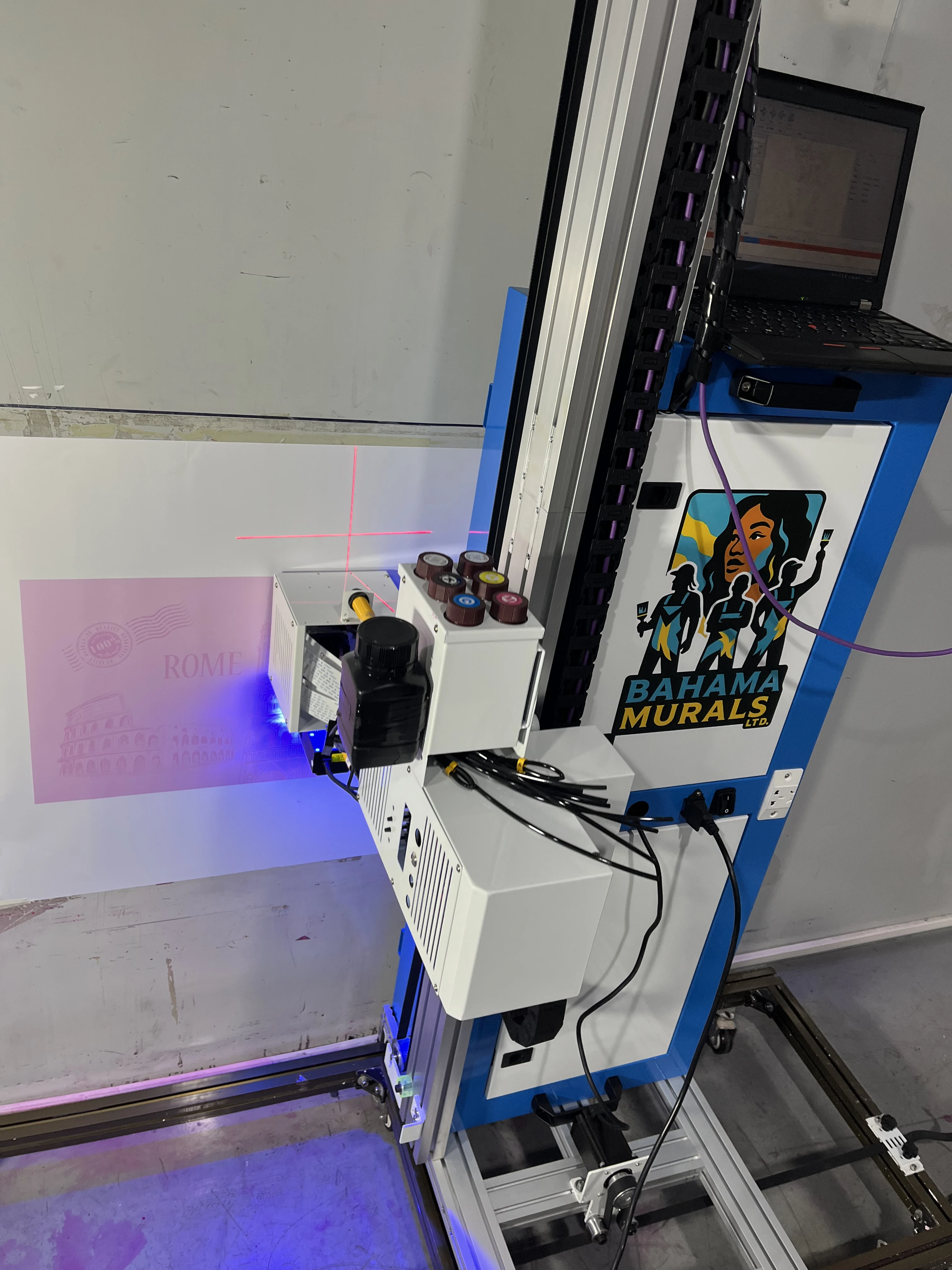 Commercial Wall Printing Machine - Commercial 3D Wall & Floor Printer
