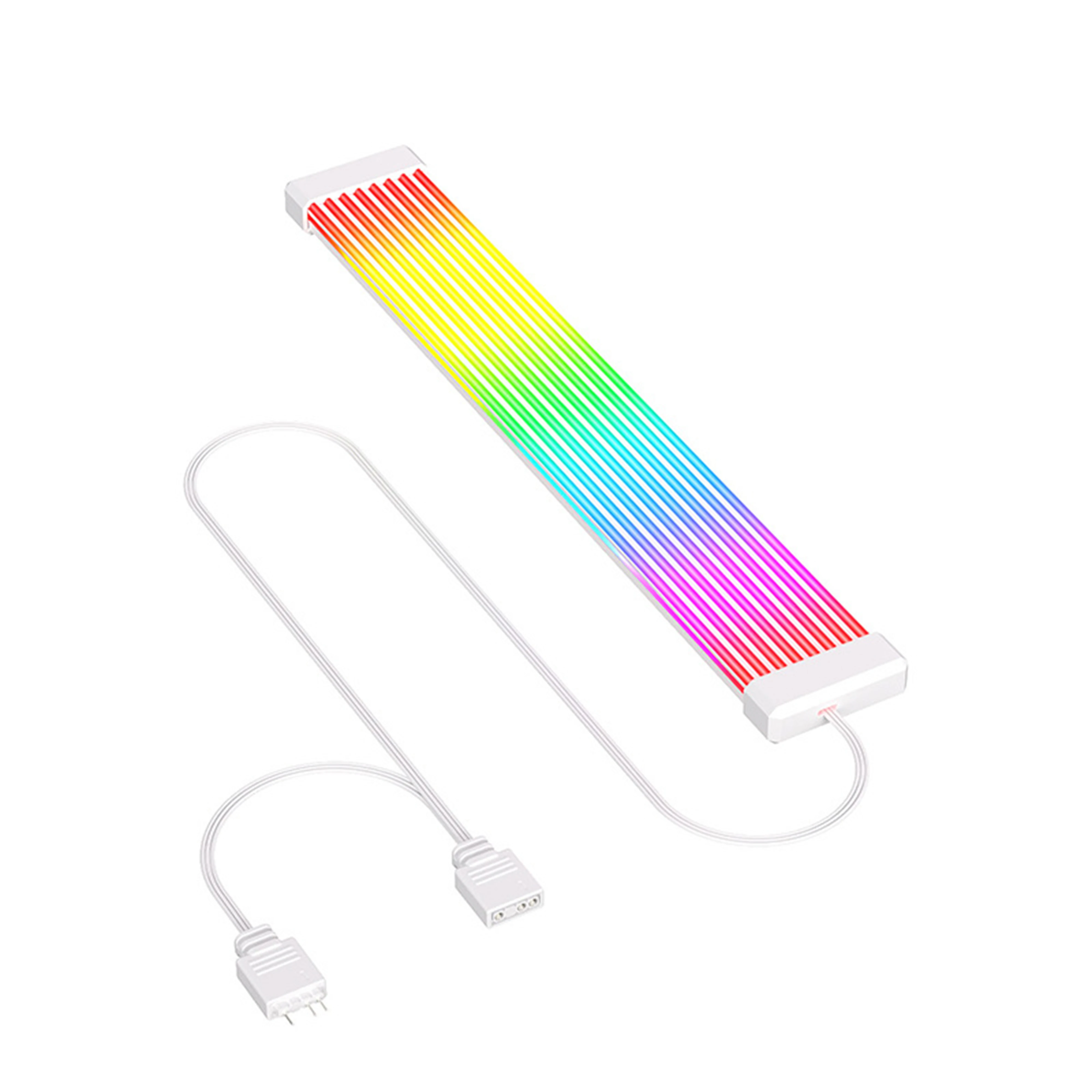 5V ARGB Rainbow 24Pin & 8Pin PSU Extension Cable image