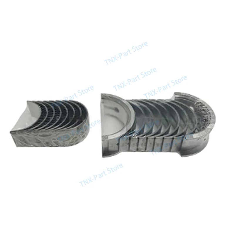 Picture 6: For Mitsubishi S3L S4L Crankshaft Main Bearing Connecting Rod Bearing Set S3L2 S4L2  Overhaul Rebuild Kit