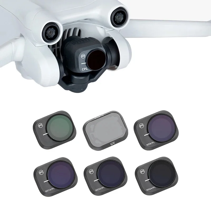 Filtr do dronów filtry obiektywu UV CPL ND NDPL 4/8/16/32/64 dla akcesoriów DJI Mini 3/mini 3pro — zdjęcie produktu 7