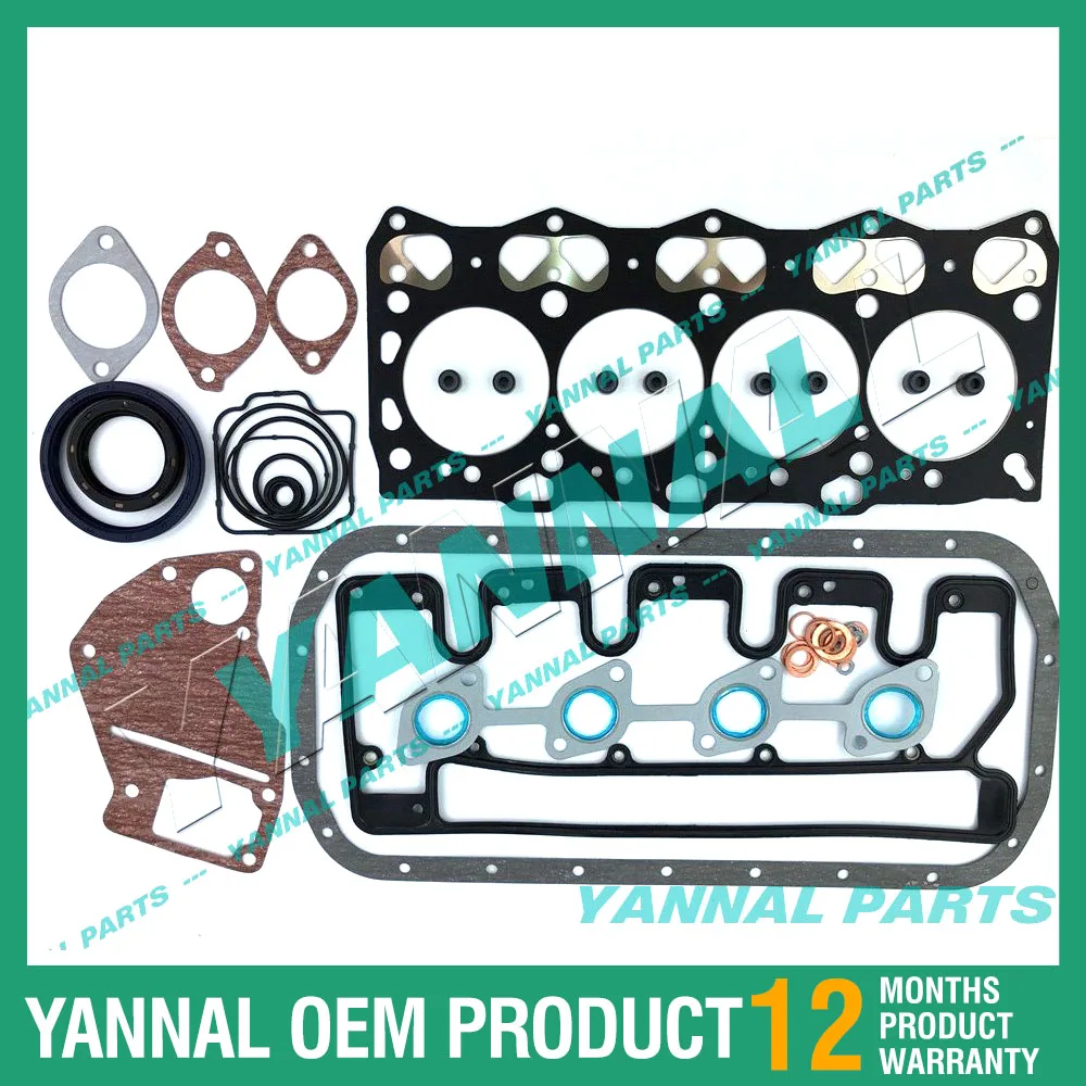 

4LE1 FULL ENGINE OVERHAUL GASKET KIT FOR HITACHI EX55 ZX55 ENGINE EXCAVATOR AFTERMARKET PARTS