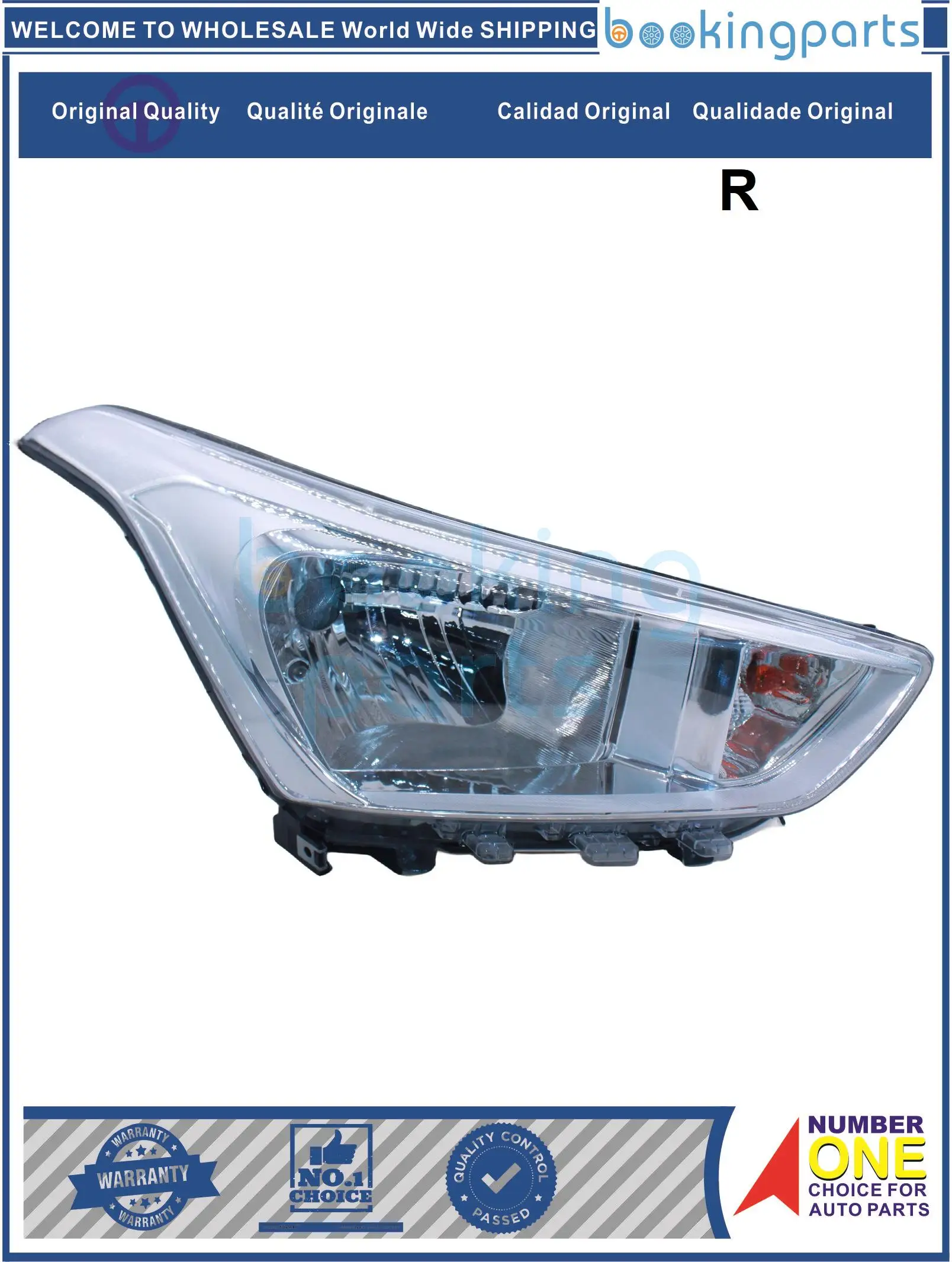 

HEA96100(R),92102M4000 Headlamp For HYUNDAI CRETA M017 RU 19-22