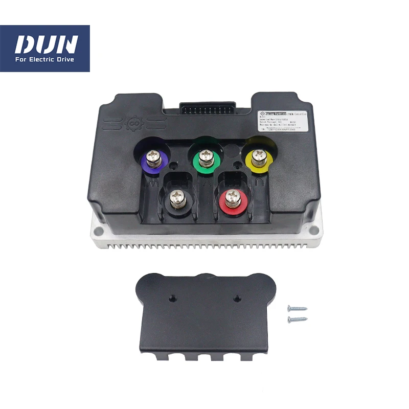 ND72450 Fardriver Controller DC 200A BLDC FOC PMSM with DKD and T08 throttle For QS Hub Motor