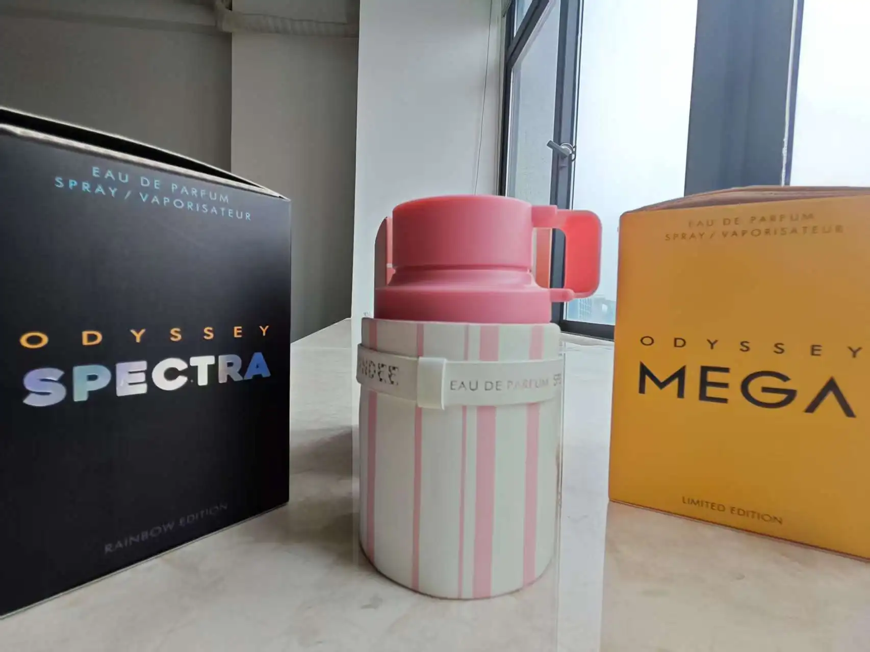 Armaf Odyssey Mega Edicional Limitada para Hombre Eau de Parfum Spray، 3.4 أونزاس