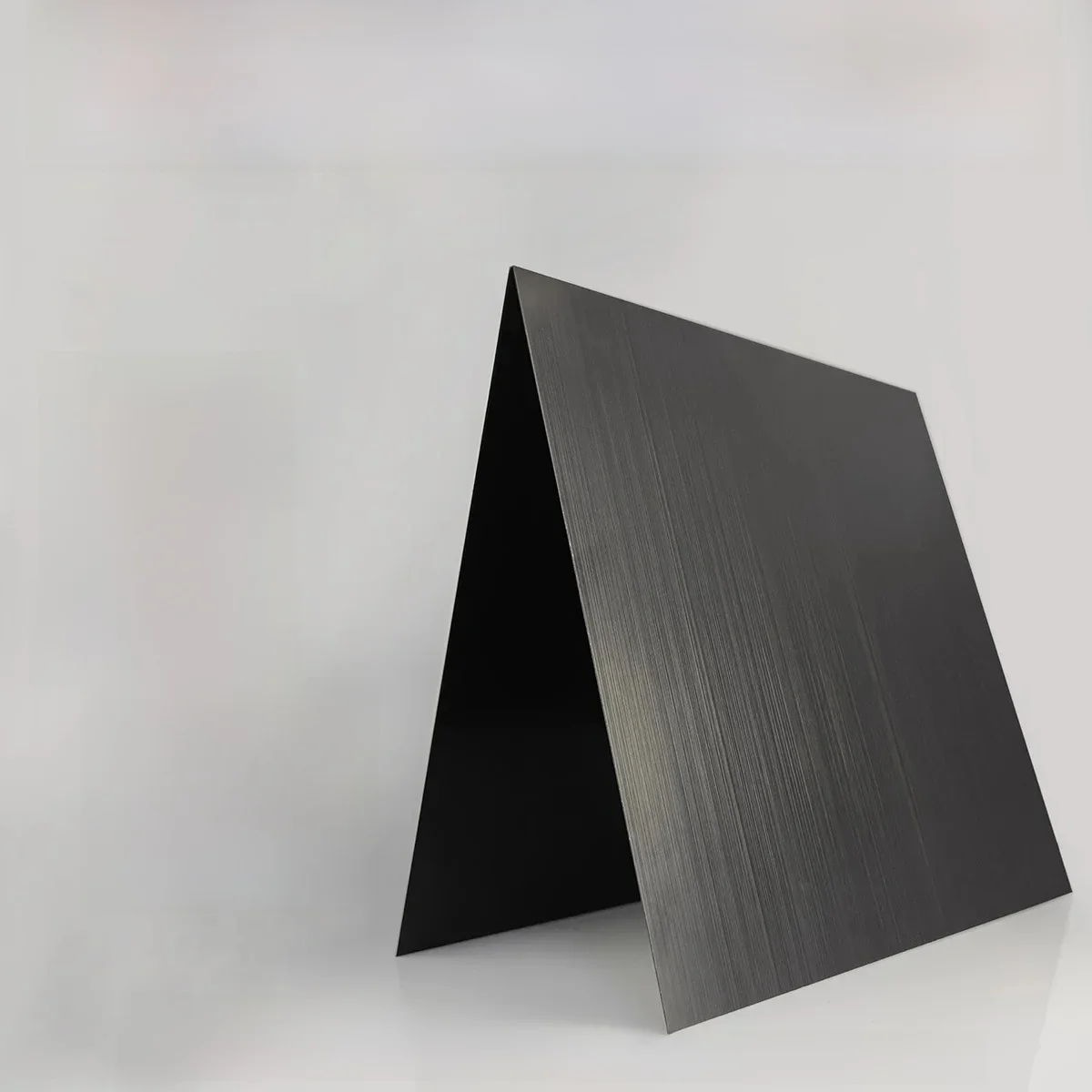 Plaque plate en aluminium anodisé brossé noir, plaque en aluminium 5052, épaisseur 0.5mm, 0.8mm, 1/1mm, 2mm, taille 100mm x 100mm, 200mm x 200mm, 200mm x 300mm, 300mm x 300mm