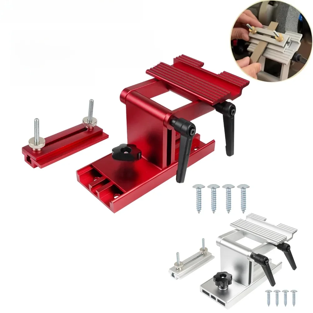 Regulowane narzędzie do ostrzenia Wanxiang Sharpener Rest Jig Rest Sharpening Jig do 6-calowych lub 8-calowych ręcznych szlifierek stołowych i szlifierek — zdjęcie 2
