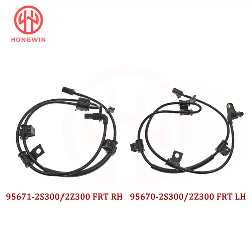 Imagen 2 del producto 95670-2S300 95671-2S300 95680-2S300 nuevo eje trasero delantero RH LH ABS Sensor de velocidad de rueda para Hyundai Tucson KIA SPORTAGE 2,0 2,4 FWD