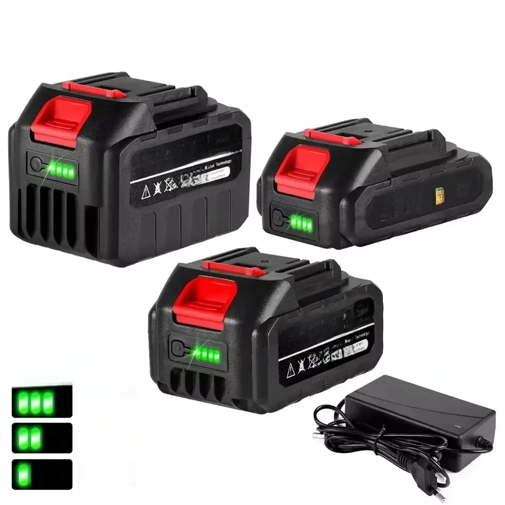 Yofidra 18–20 V wiederaufladbarer Lithium-Ionen-Akku für Akku-Bohrschrauber/Säge/Schraubendreher/Schraubenschlüssel/Winkelschleifer, bürstenlose Elektrowerkzeuge