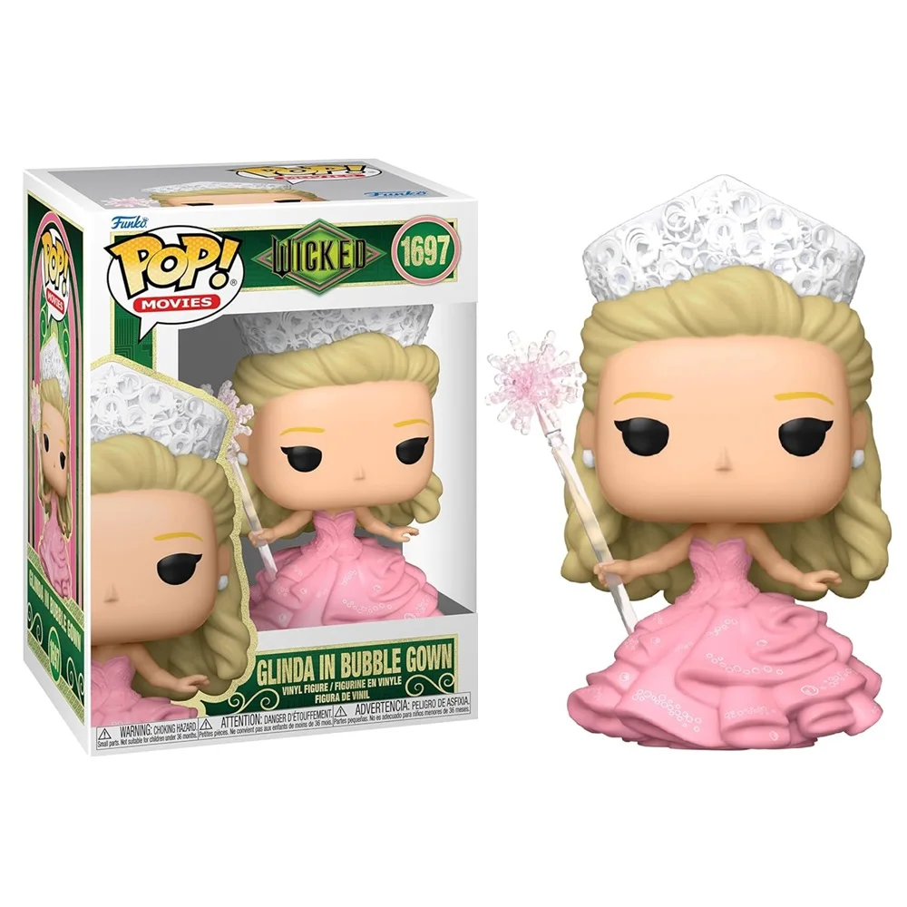 FUNKO POP! WICKED GLINDA with bubble dress, 79748, 1697, original, toys for boys, girls, gifts, collector, figures, dolls, shop, new, official license