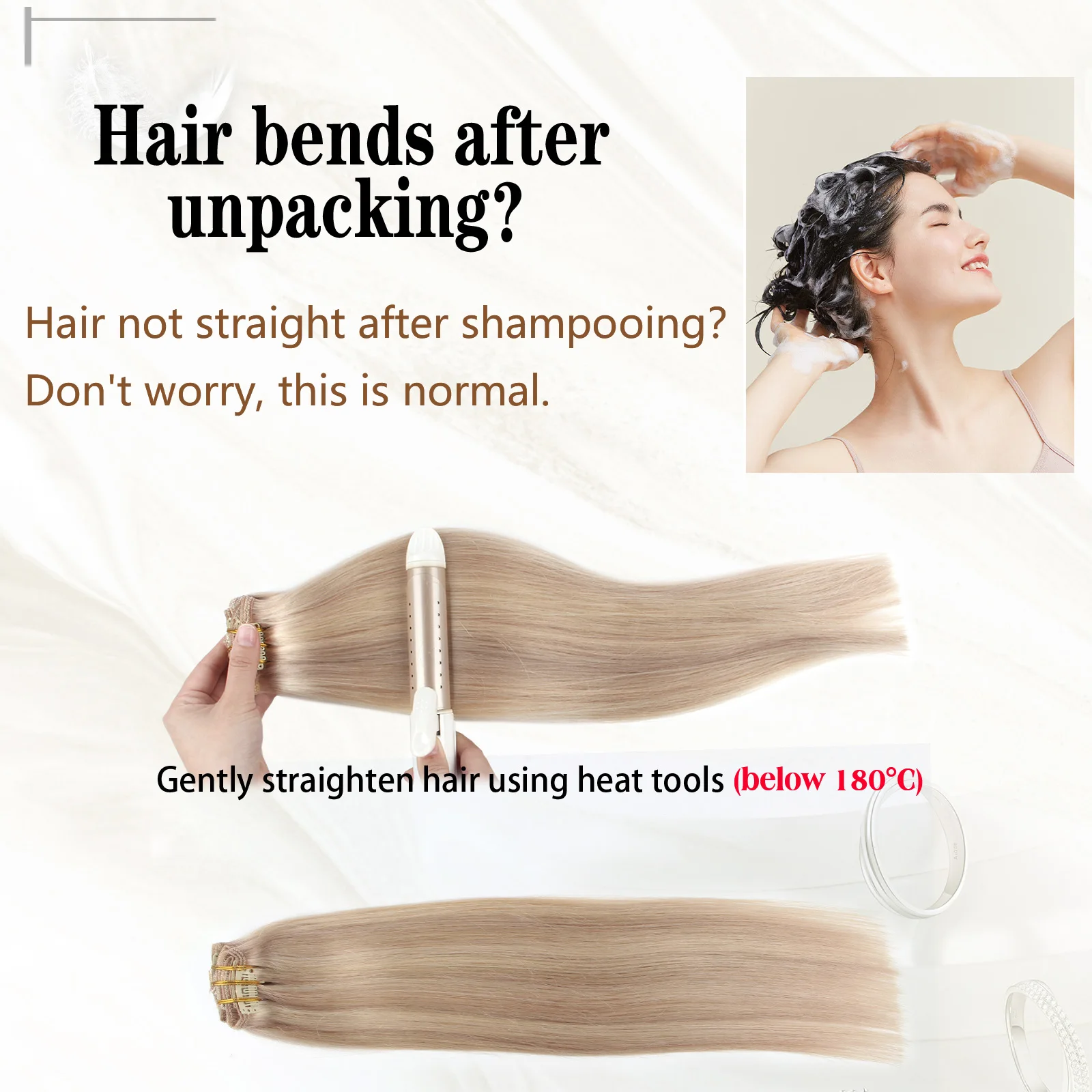 Sixstarhair Clip Ins Наращивание человеческих волос 120 г 8 шт. 14'16'18'20'22' 100% заколки для человеческих волос Remy для наращивания волос для женщин