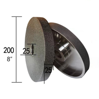 200mm 8 Inch Diamond Grinding Wheel 25 Hole 25.4 Hole Tungsten Steel Alloy Cutter Abrasive Wheels