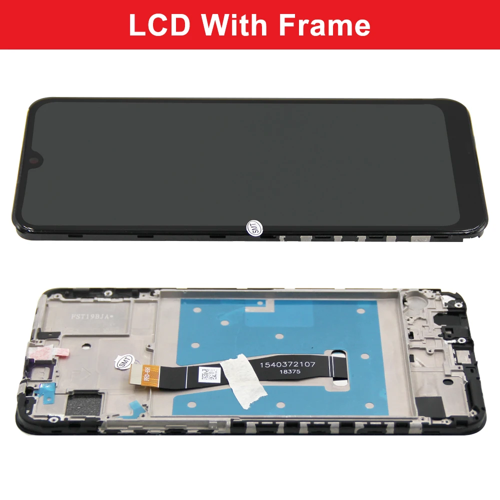 6.21\'\' Tested For Huawei P Smart 2019 LCD Display Touch Screen Digitizer Assembly POT-LX1 POT-LX3 POT-LX2J Display Replacement