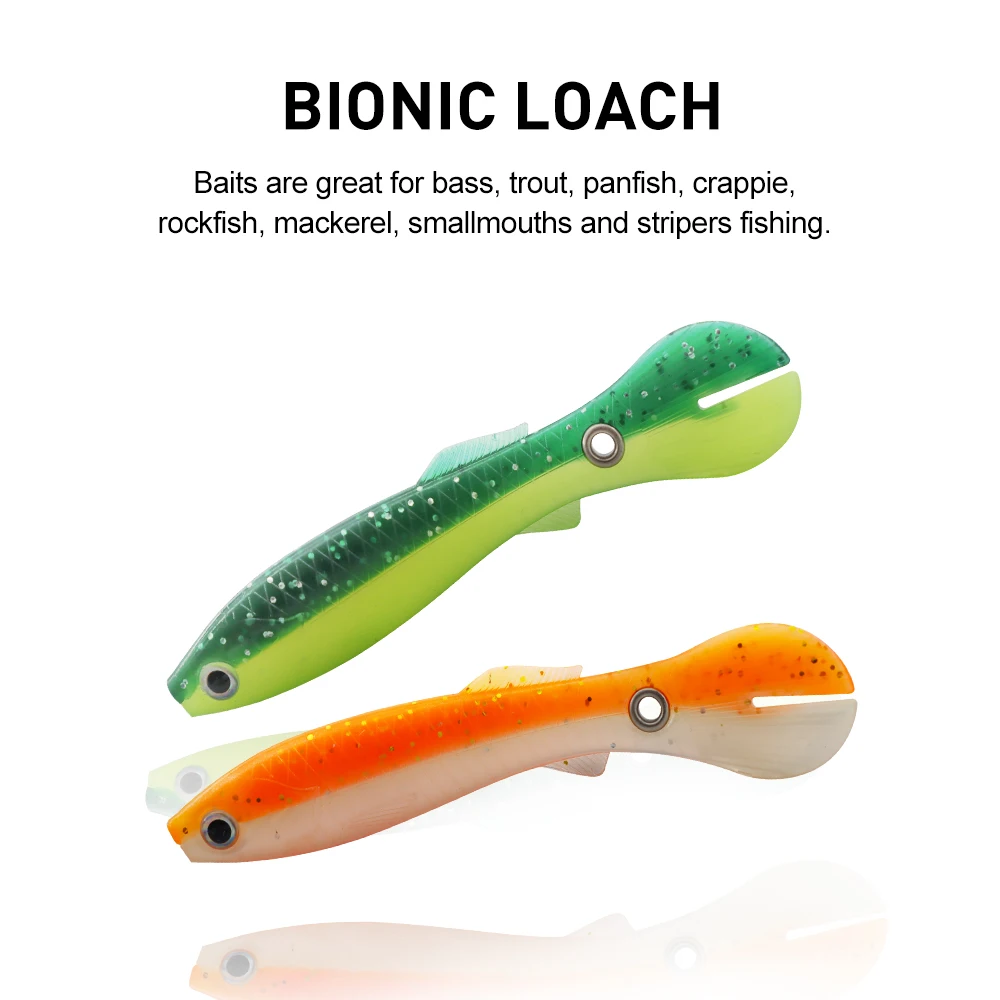 KESFISHING Señuelo de silicona biónico para pesca realista eficaz - imagen 2