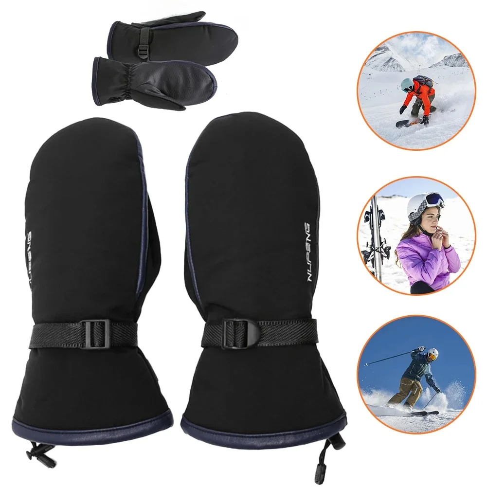 AliExpress VKTECH Hand Warmer Gloves USB Charging Electric Heated Gloves Waterproof 3 Gear Temperature for Climbing Hiking Cycling