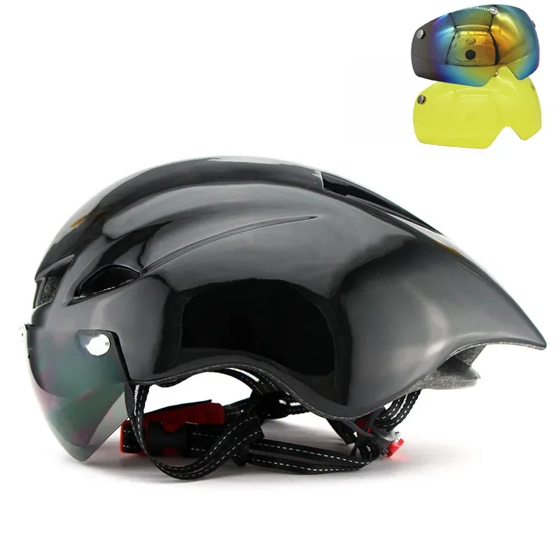 AliExpress 13 Colors New Design Cycling Helmets Bicycle Bike Riding Helmets Visor Outdoor Sport MTB Women Men Safety Hat Casco De Bicicleta