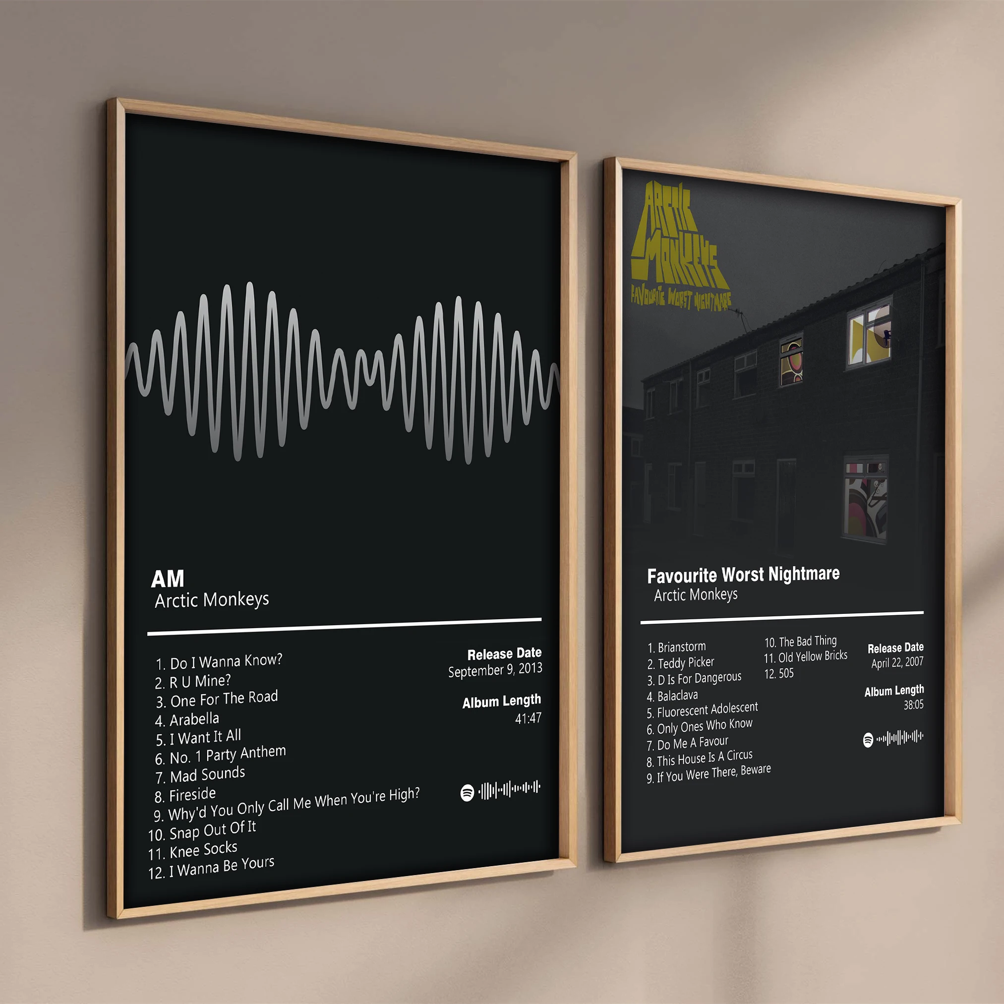 Rock Band Arctic Monkeys Foto Pop Musik Album Cover Bilder für Wohnzimmer Wand Kunst Home Decor Leinwand Malerei Druck Poster