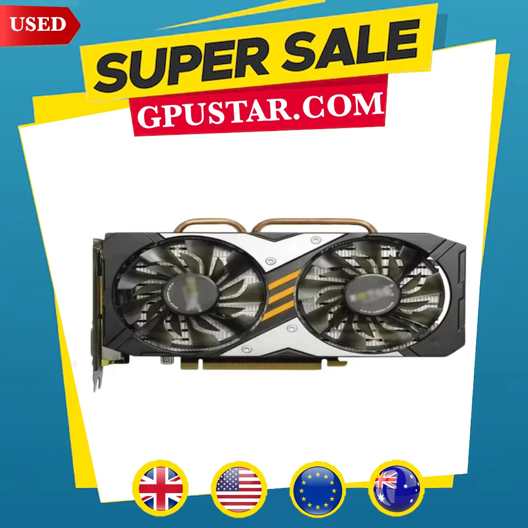 

2024 Used ZOTAC GTX 960 4GB 128bit GAMING Video Cards GTX960 4G GPU Graphic Card GDDR5 PCI Express 3.0 16X