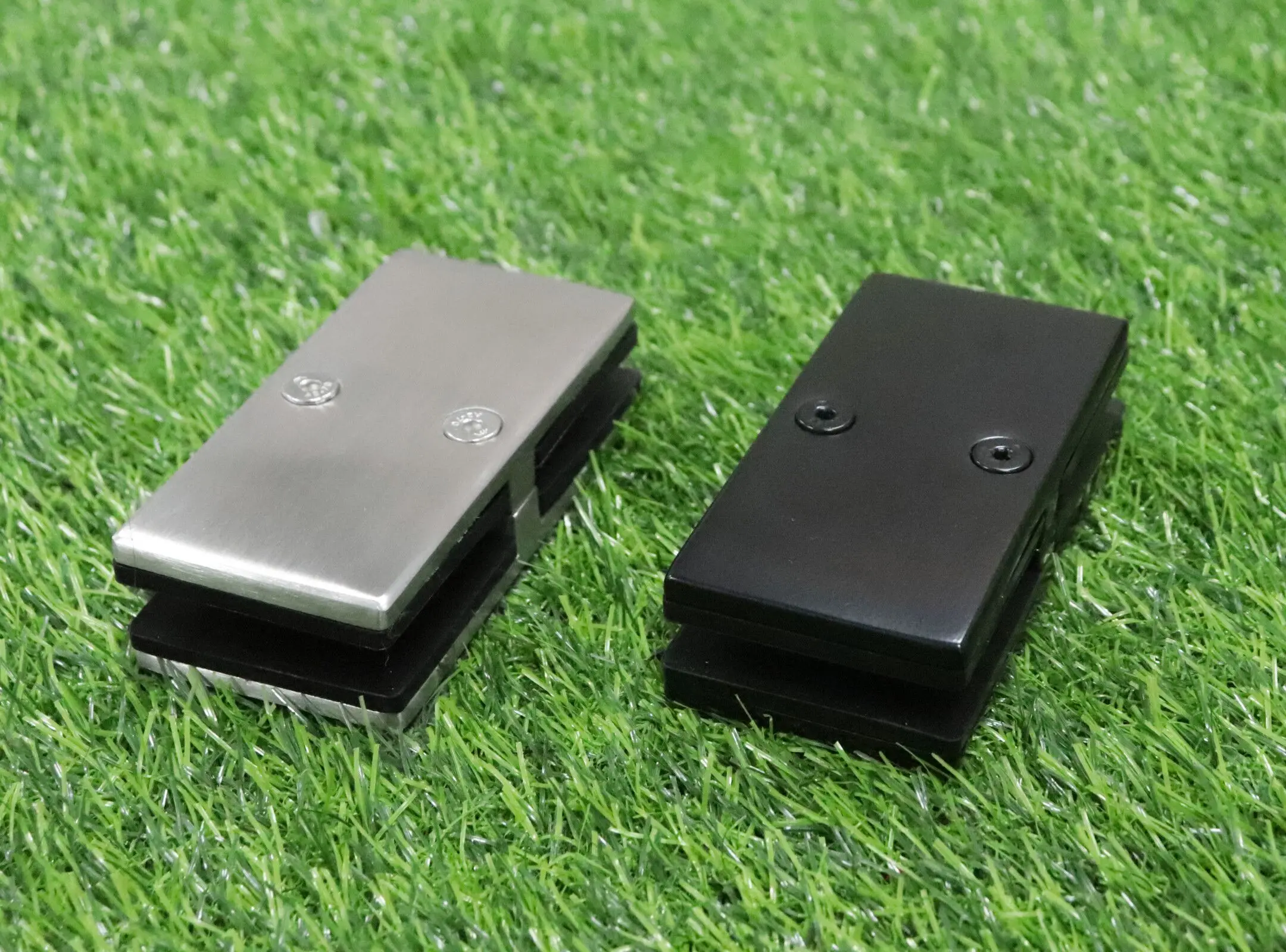 ZD Have In Stock 316 stainless steel glass to glass clamp holder for balustrade railing glass fitting