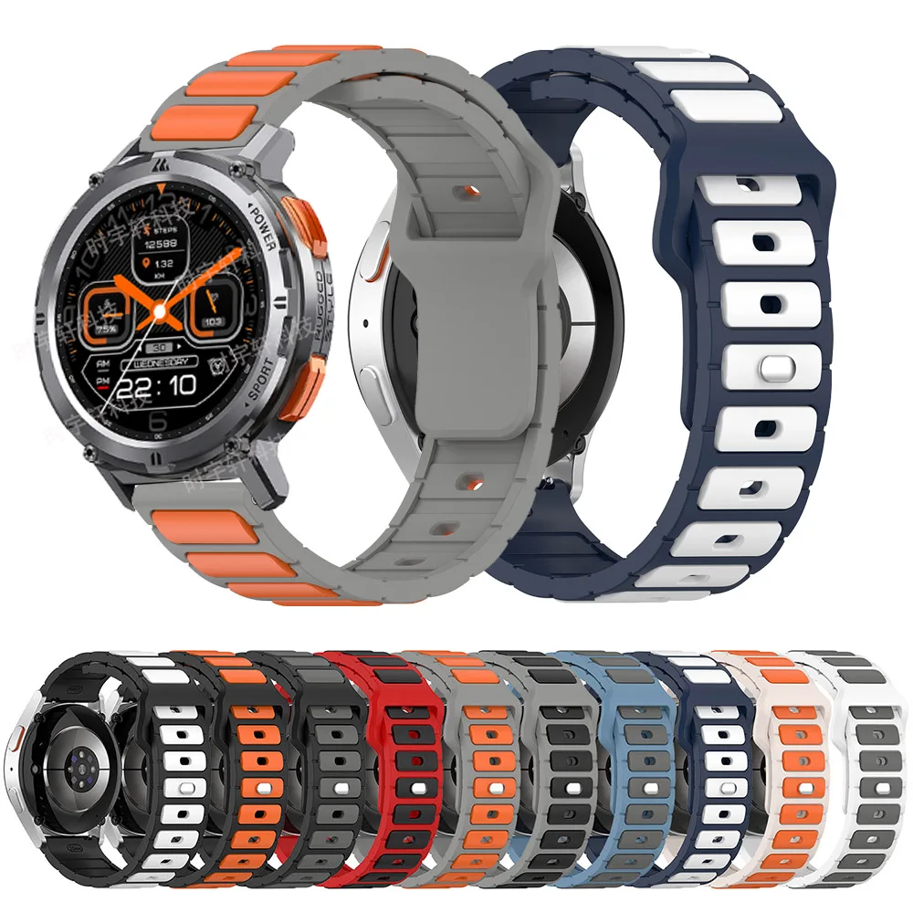 Bracelet de montre connectée KOSPET TANK T3 Ultra 2, en Silicone, 20mm 22mm, Sport, pour réservoir KOSPET M2 M3 Ultra/T2 T3/M1/S2 S1 Bracelet de montre connectée KOSPET TANK T3 Ultra 2, en Silicone, 20mm 22mm, Sport, pour réservoir KOSPET M2 M3 Ultra/T2 T3/M1/S2 S1