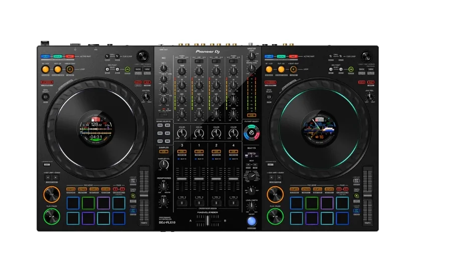 DISCOUNT SALES!!@))) Pioneer DDJ-FLX10 4-channel DJ performance controller for multiple DJ applications