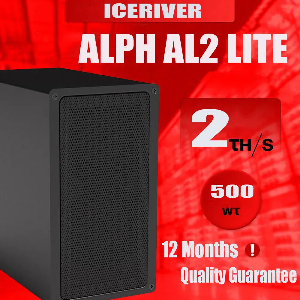 

BUY 5 GET 3 FREE ICERIVER ALPH AL2 LITE 2TH/S 500w ALPH Asic Miner