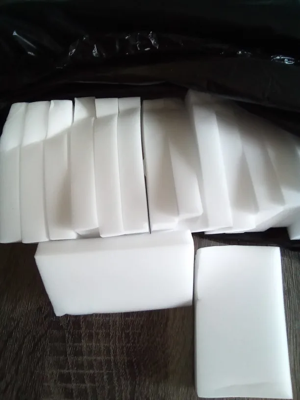 100 Pcs/lot Melamine Sponge Magic Sponge Eraser For Kitchen Dish Washing Cleaner Bathroom Melamine Cleaning Sponge 100X60X15MM photo review